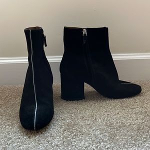Kenzo Black Suede Booties